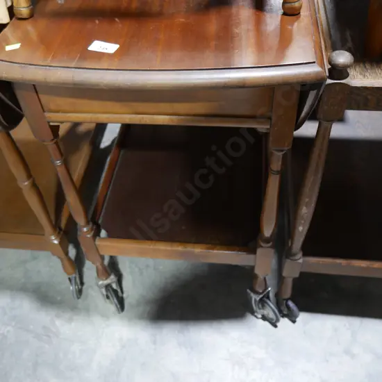 Dropside tea trolley