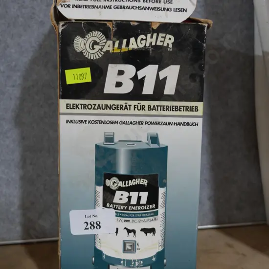 Gallagher electric fence energizer