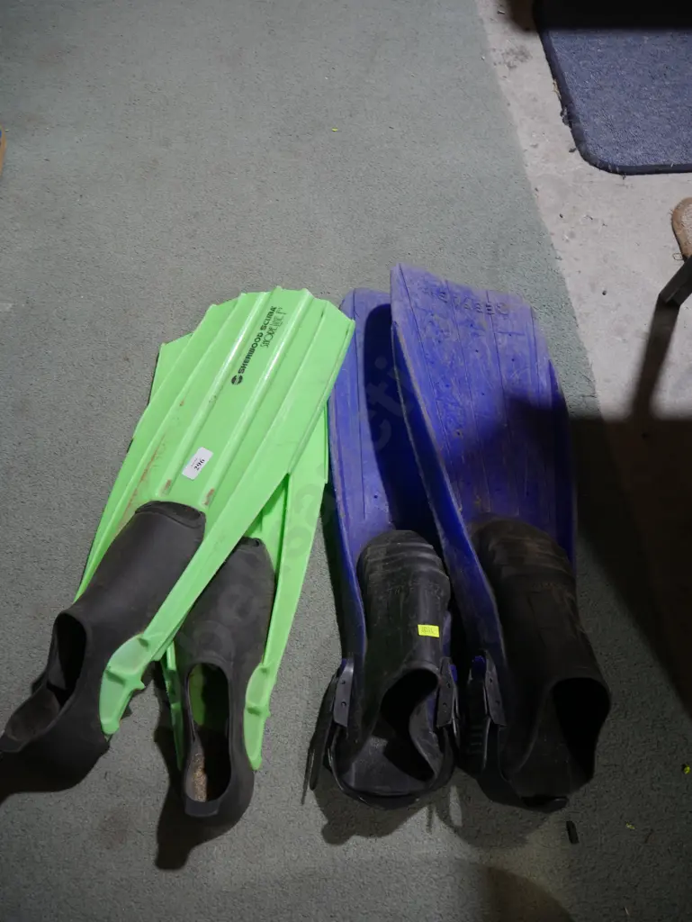 Two pair of flippers Image 1++