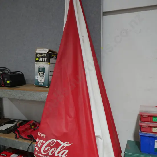 Coca-Cola umbrella