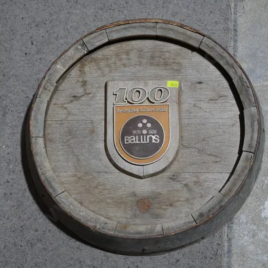 Ballins Christchurch barrel lid