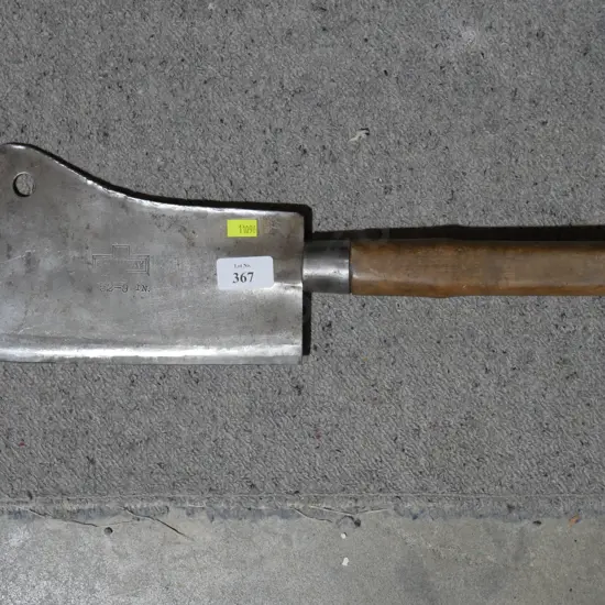Large meat cleaver