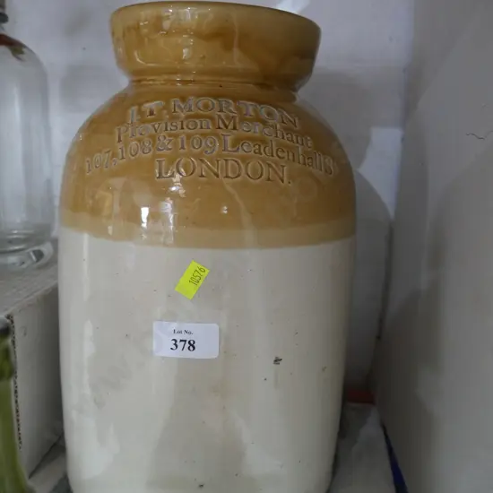 J.T Morton pottery jar