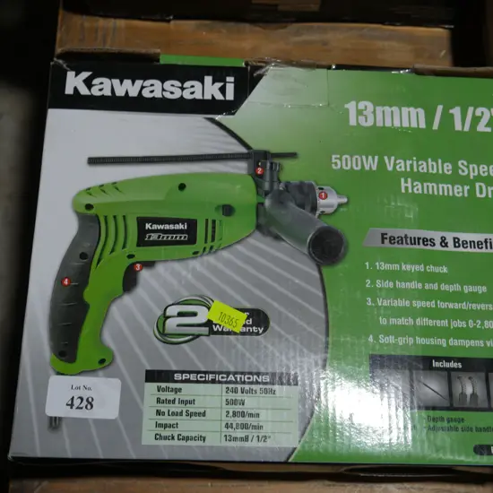 Kawasaki hammer drill
