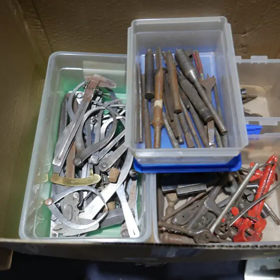 Assorted calipers etc