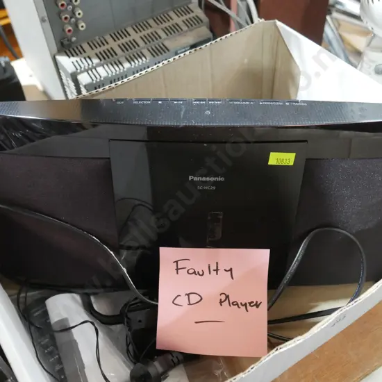 Radio CD player faulty