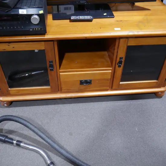 TV cabinet with faulty TV