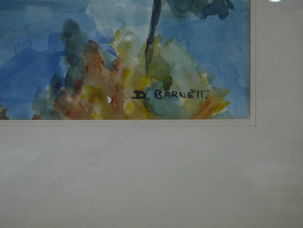 Watercolour landscape by D Barnett Image 1++