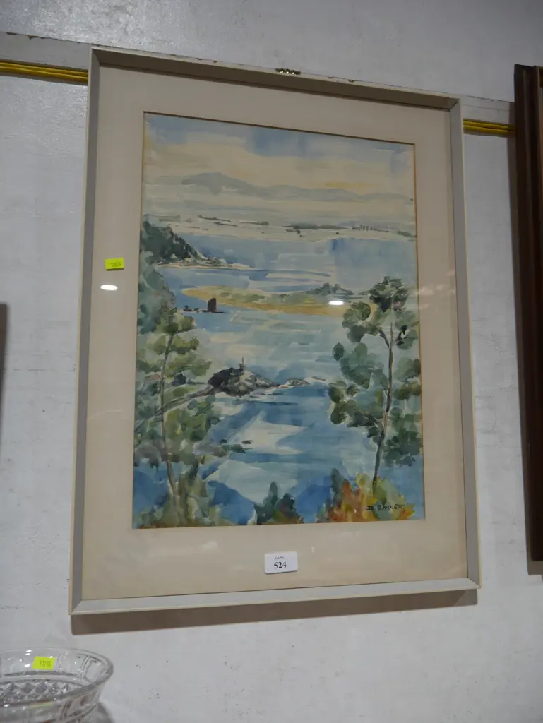 Watercolour landscape by D Barnett Image 1++