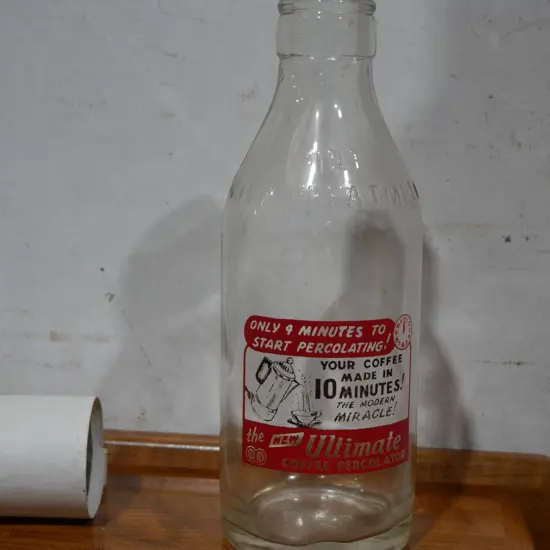 advertising milk bottle