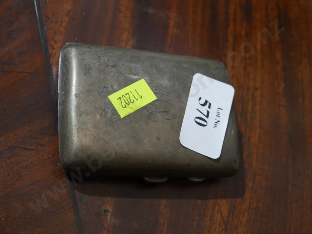 Sterling silver cigarette case Image 1++