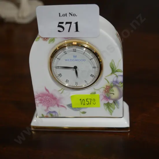 Wedgewood bedside clock