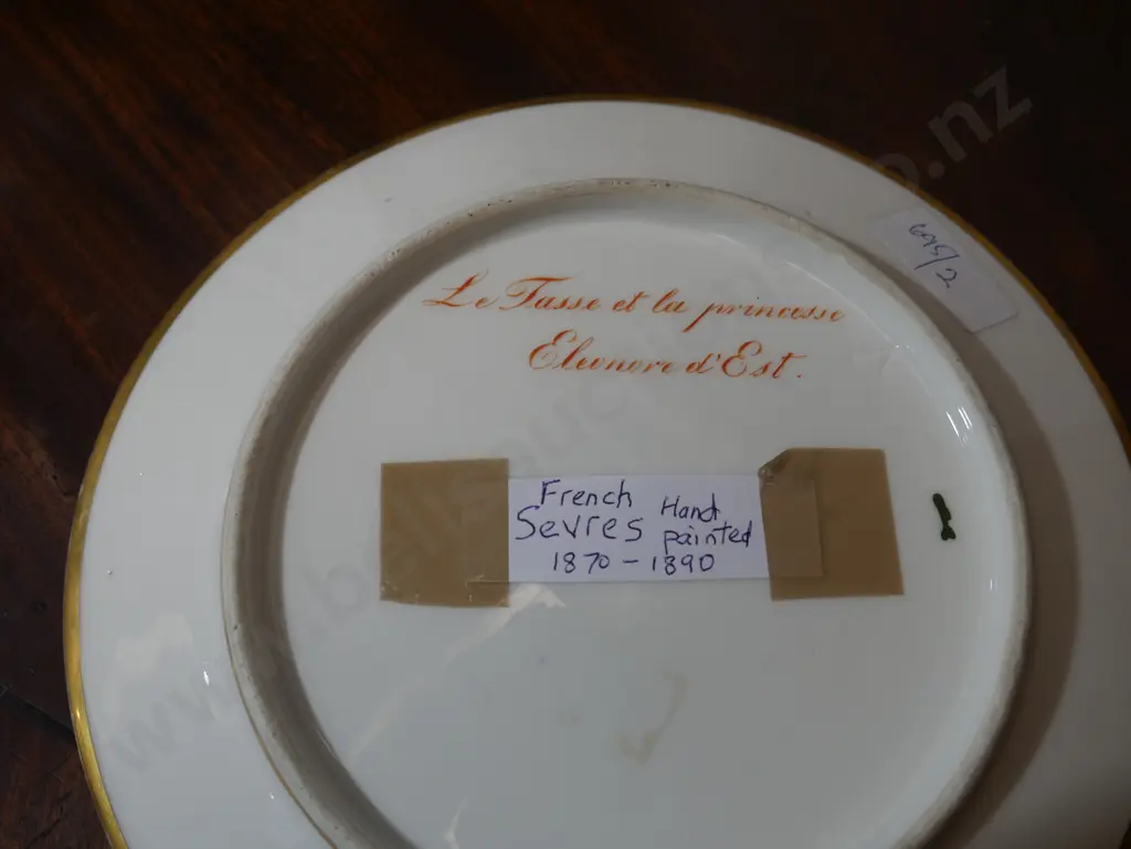 Early french display plate Image 1++