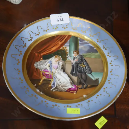 Early french display plate