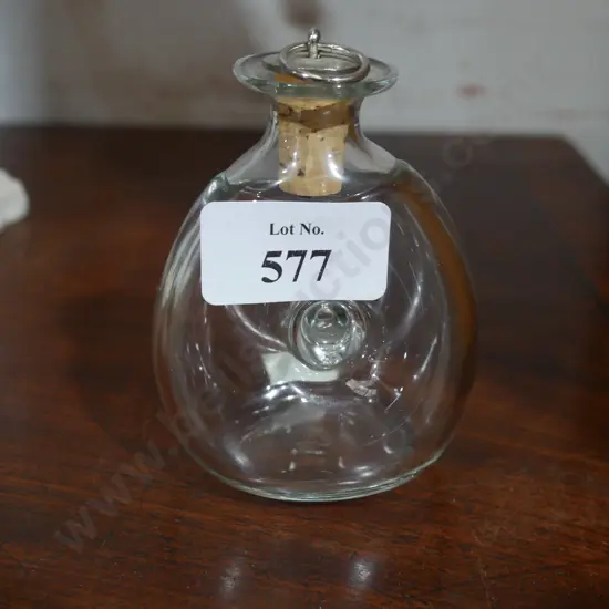 Ola hoglund glass stopped bottle