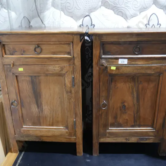Two bedside cabinets