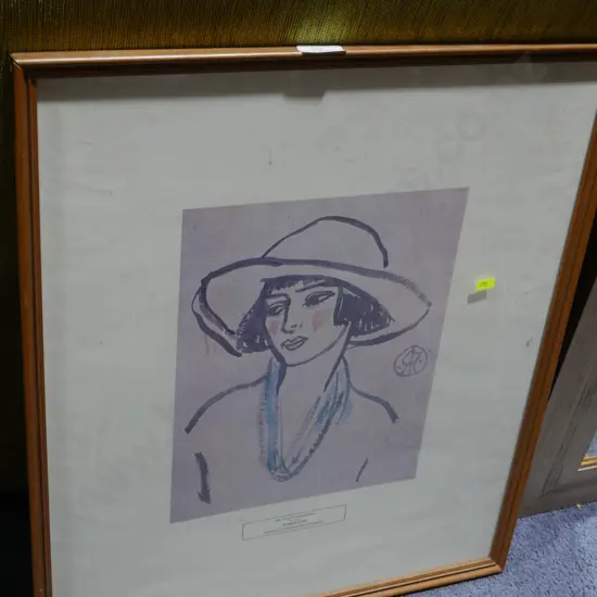 R McIntyre reproduction print