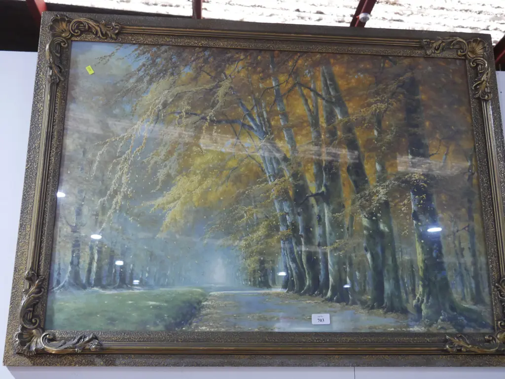 Gilt framed artwork Image 1++
