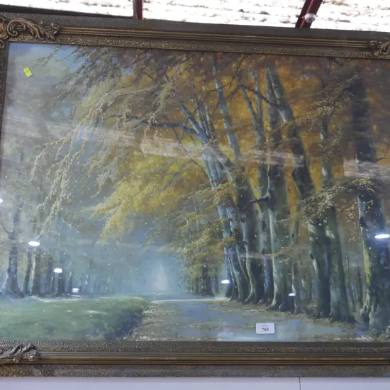 Gilt framed artwork