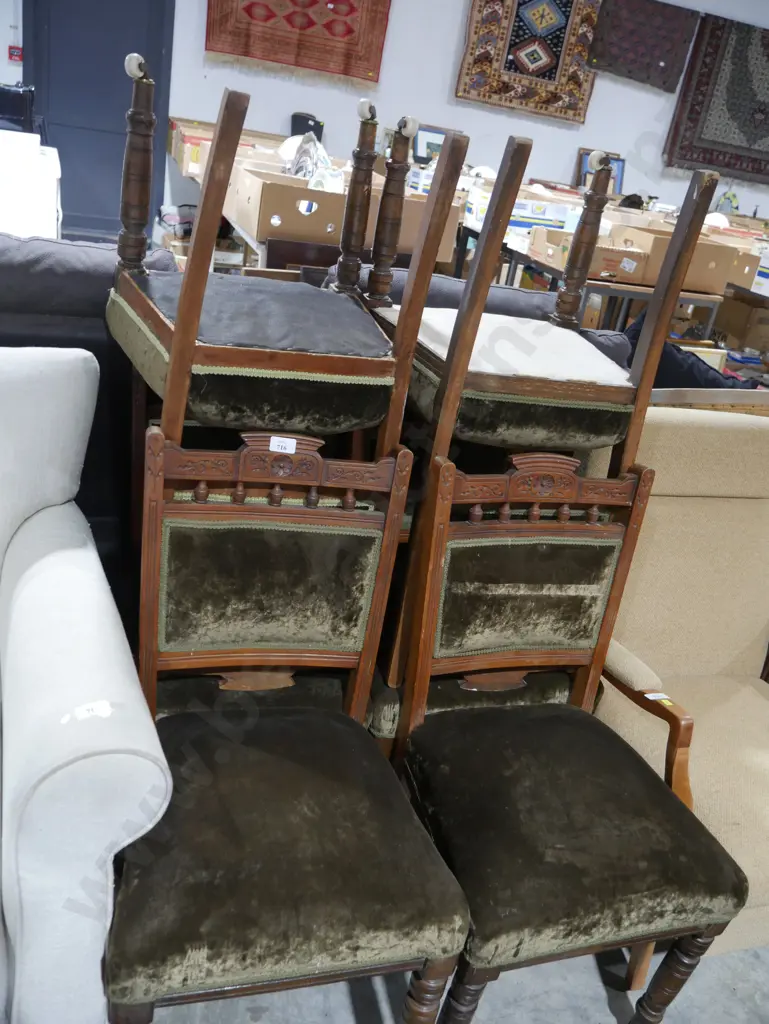 Set of 6 dining chairs Image 1++