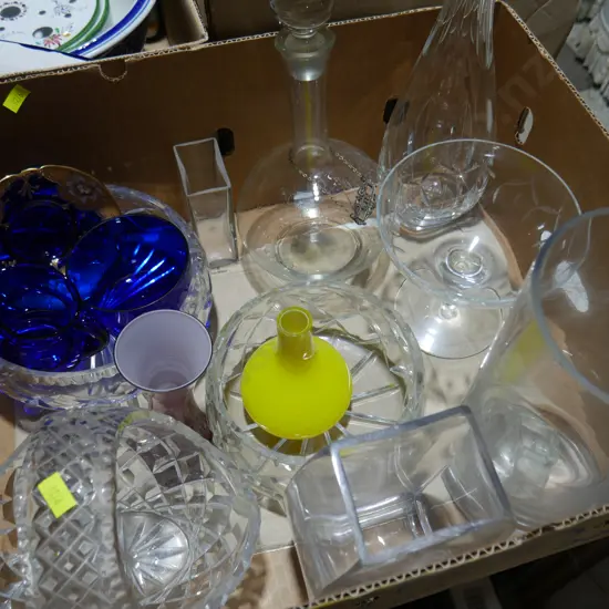 Crystal and glassware