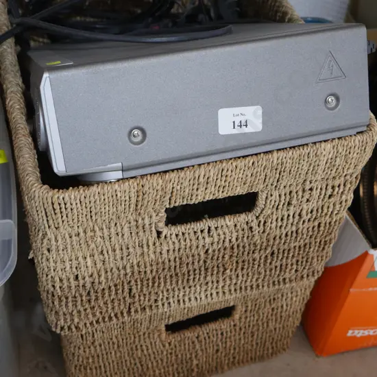 Seagrass baskets, video player