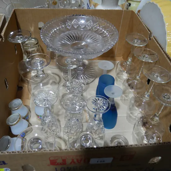 Glassware etc