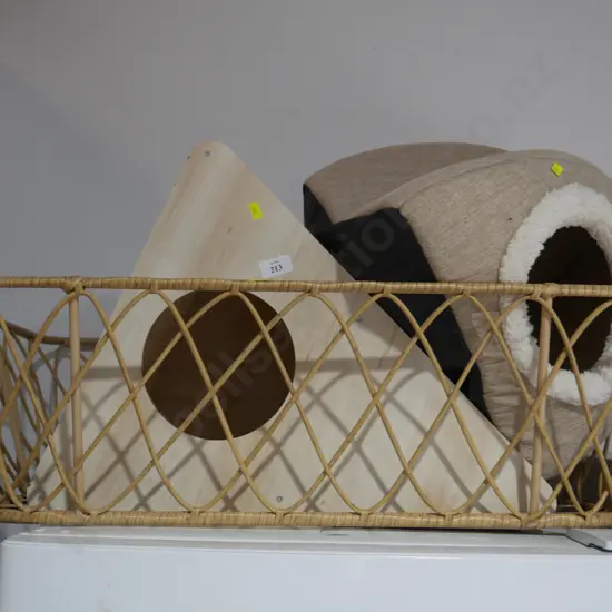Dog bed and cat houses