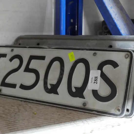 Number plates
