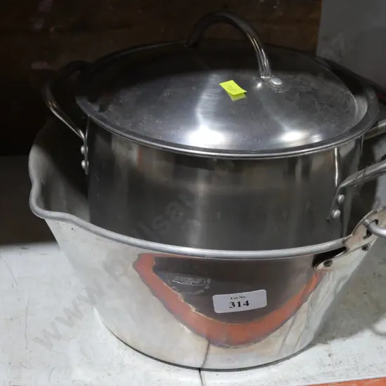 Stockpot and jam pan