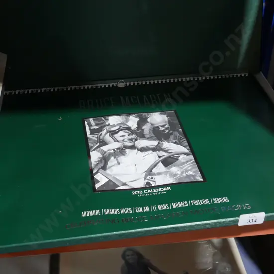 Bruce McLaren 2010 calendar