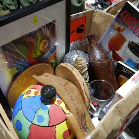 Pottery, picture etc