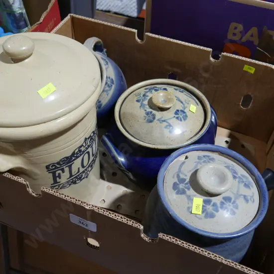 Pottery containers