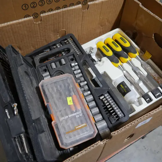 Chisels, sockets etc