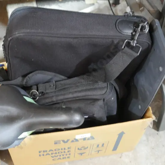 Laptop bags bike seat