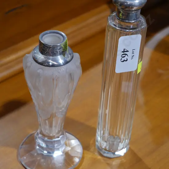 Stirling Silver Top bottle etc