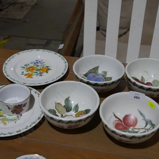 Portmeirion bowls etc