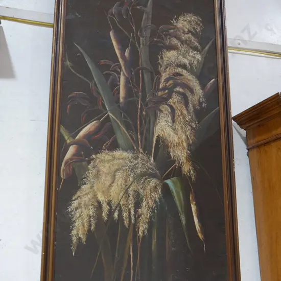 Large framed artwork