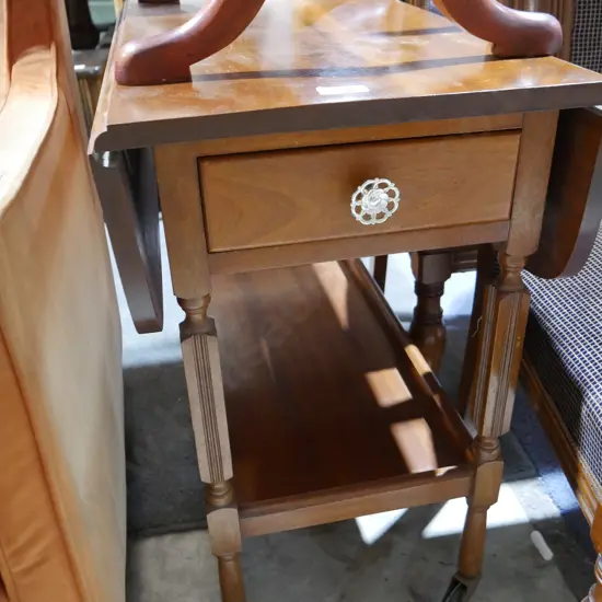 Dropside tea trolley