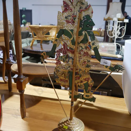 Balinese shadow puppet