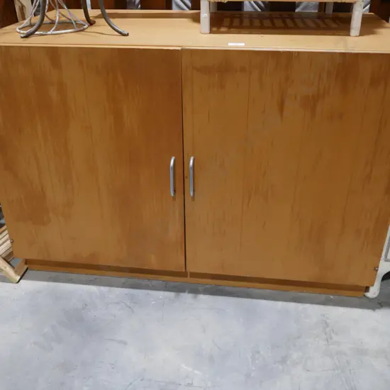 Two door cupboard