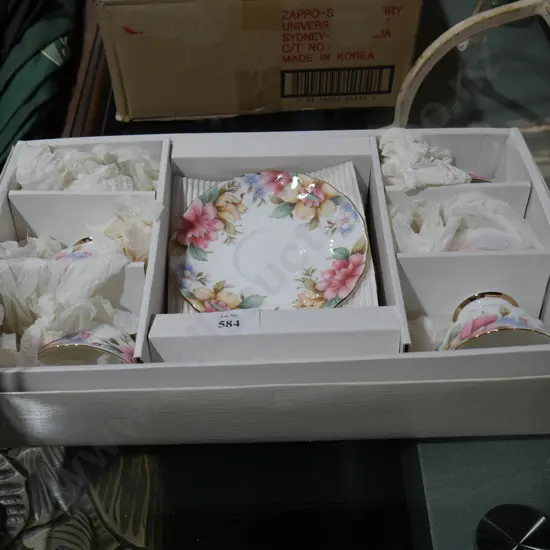 Floral tea set