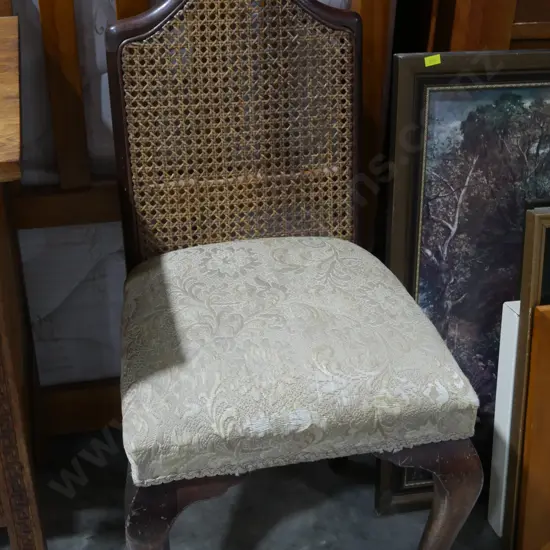 Cane back chair