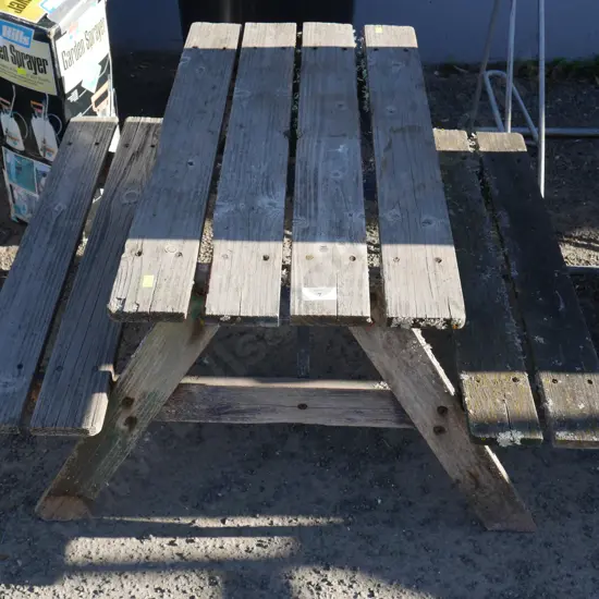 Children's picnic table