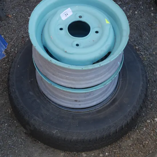 3 mini car rims