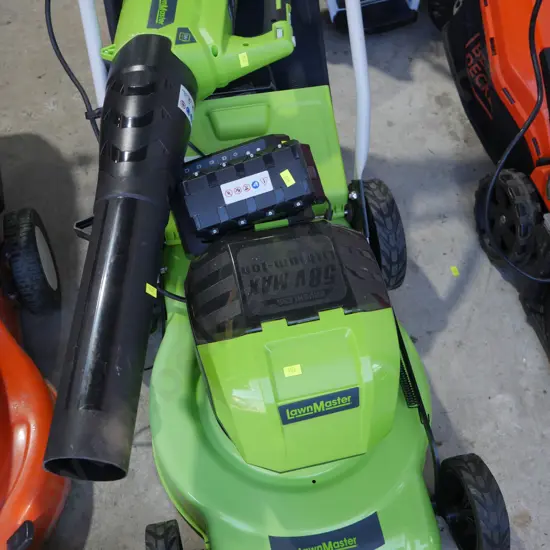 Lawn master blower and lawn mower
