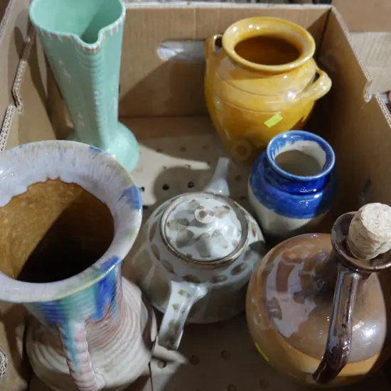 Carl Vendelbosch teapot, etc