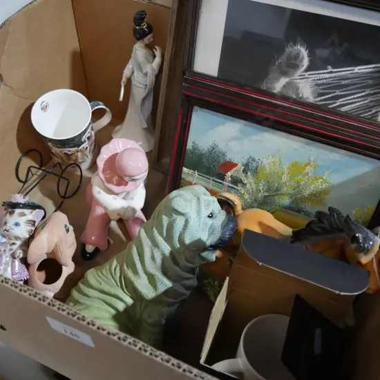 Figurines, pictures etc