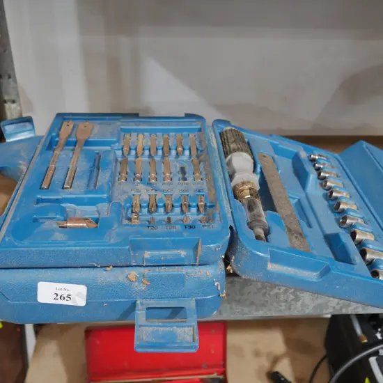 Drill bits , sockets