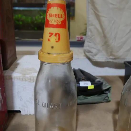 Shell bottle quart